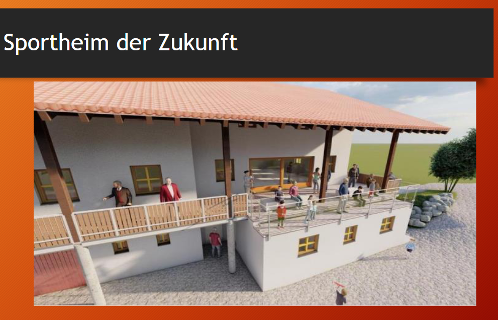 Präsentation „Das Sportheim der Zukunft“